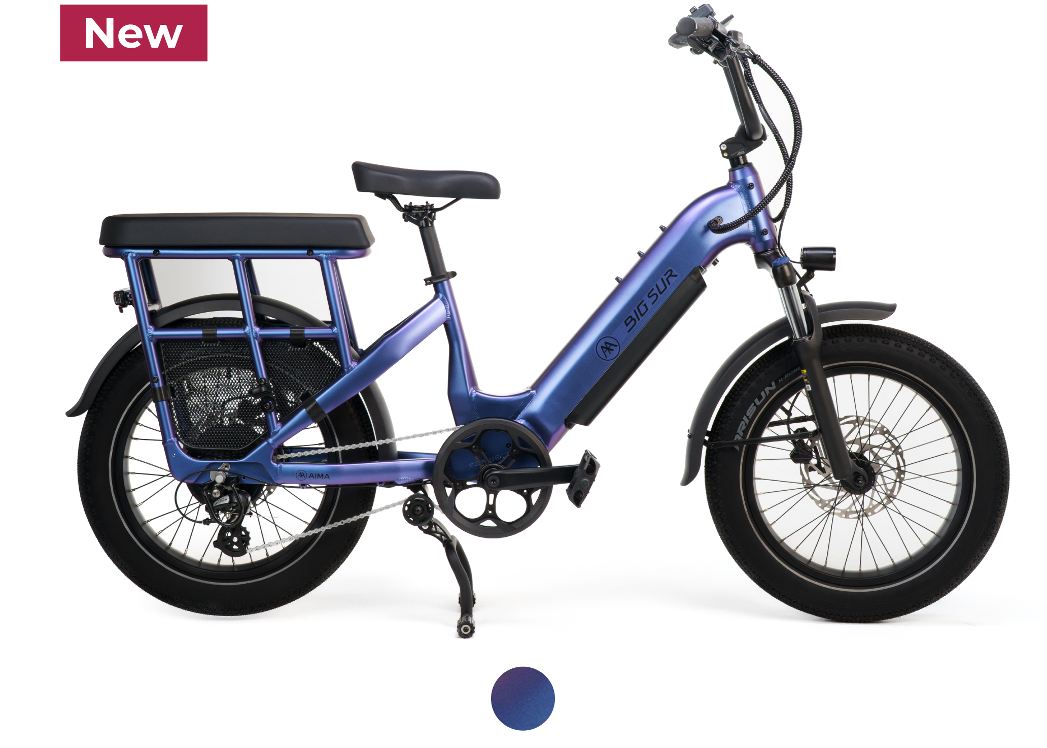 Aima Big Sur Cargo 20Ah long-range cargo e-bike