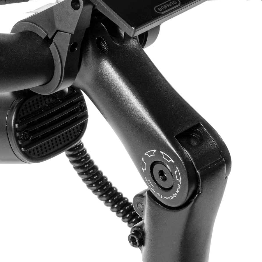 Adjustable handlebar stem illustration